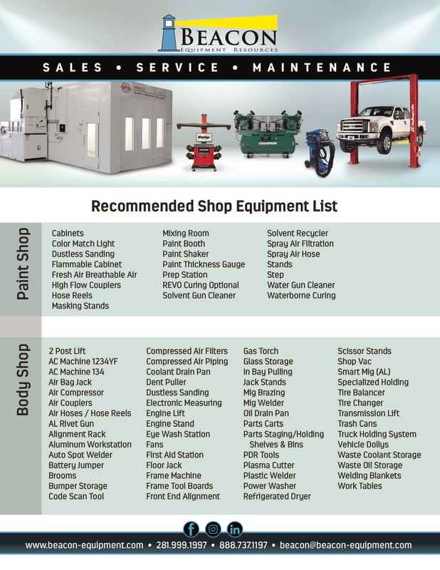 Beacon Equipement Resources Equipment List Line Card