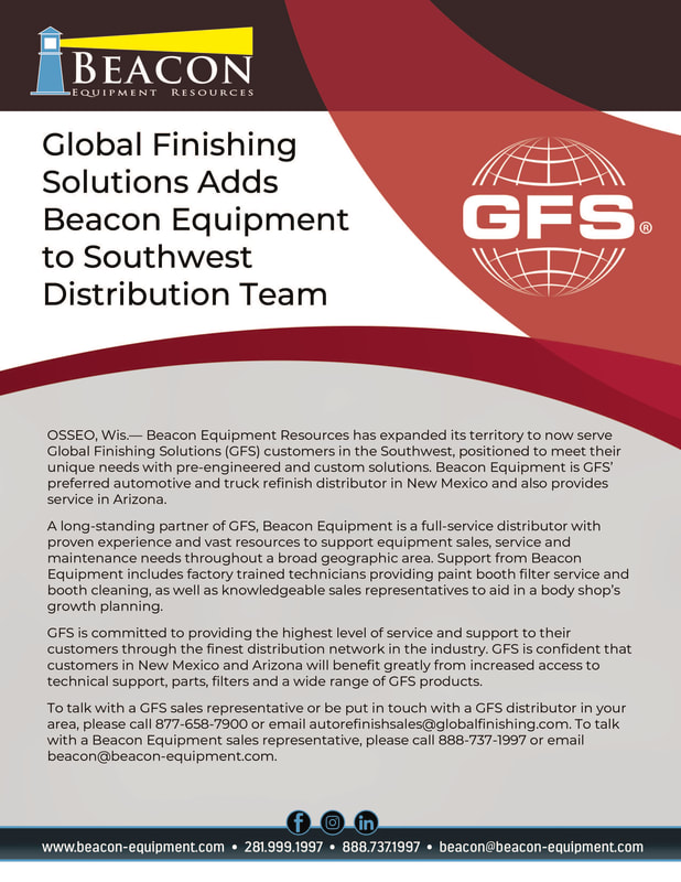 Beacon Equipment Resources Expands GFS Distribution in Southwest
