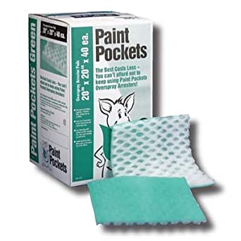 Paint Pockets Filters and Overspray Arrestors